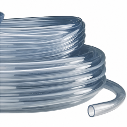 Tube vidange cristal pour adoucisseur 12x16mm FLECK