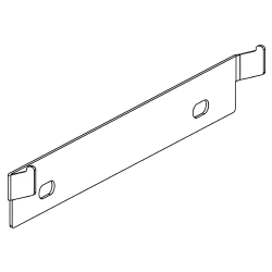 Plaque accrochage pour chaudière électrique Bosch Tronic Heat 3500