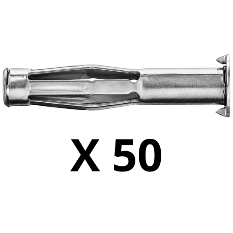 Cheville Molly par 50 pièces Fischer