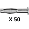 Cheville Molly par 50 pièces Fischer