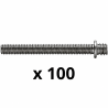 Patte à vis métaux par 100 pièces Fischer