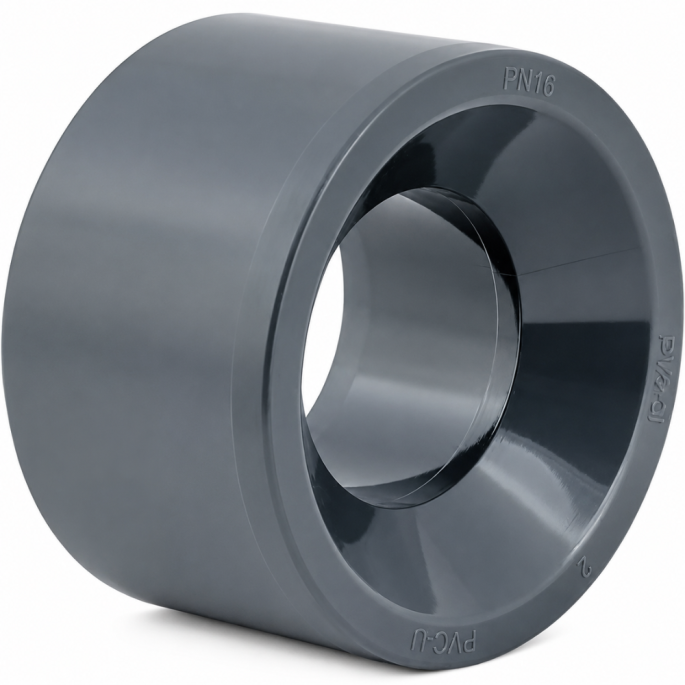 Réduction simple PVC diamètre 63 x 50mm