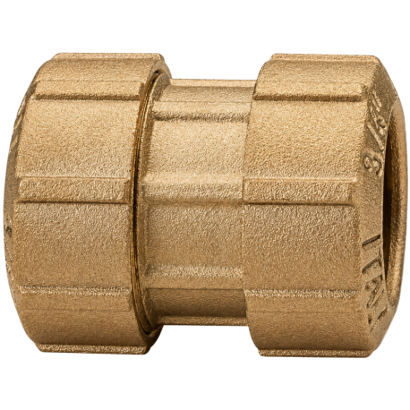 Raccord droit pour tube polyéthylène