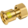 Demi union cuivre à sertir gaz 18 F 3/4"