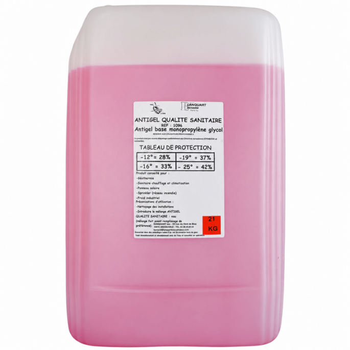 Antigel pour circuit de chauffage 20 L