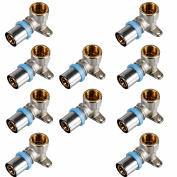 Lot de 10 Appliques murales 1/2 F 16 multicouche à sertir RBM profil TH-H-U-B-F Lot de 10 Appliques murales 1/2 F 16 multicouche à sertir RBM profil TH-H-U-B-F