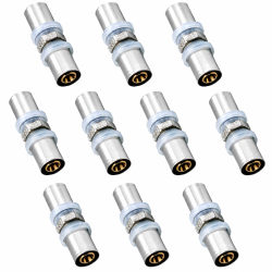 Lot de 10 Manchons égaux D20 multicouche à sertir profil TH-H-U-B-F RBM Lot de 10 Manchons égaux D20 multicouche à sertir profil TH-H-U-B-F RBM