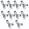  Lot de 10 Té égal D 20 multicouche à sertir RBM profil TH-H-U-B-F