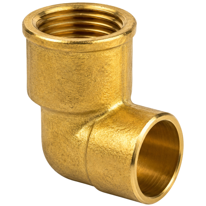 Coude à souder 1/2" laiton Thermador NF
