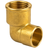 Coude à souder 1/2" laiton Thermador NF