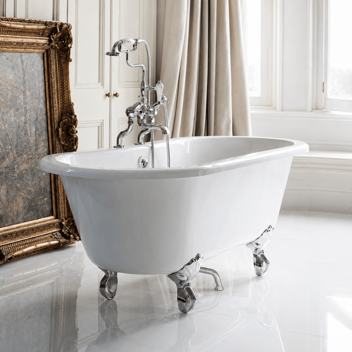 Baignoire rétro Windsor Burlington Aquatop