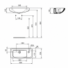Lave-mains ELFE 50 x 23.5cm Ideal Standard