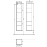 Armoire haute Avento Villeroy & Boch