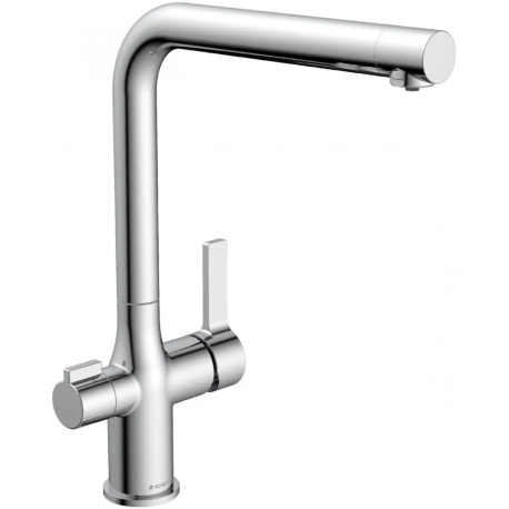 Mitigeur cuisine avec système de filtration Chromé - Schütte