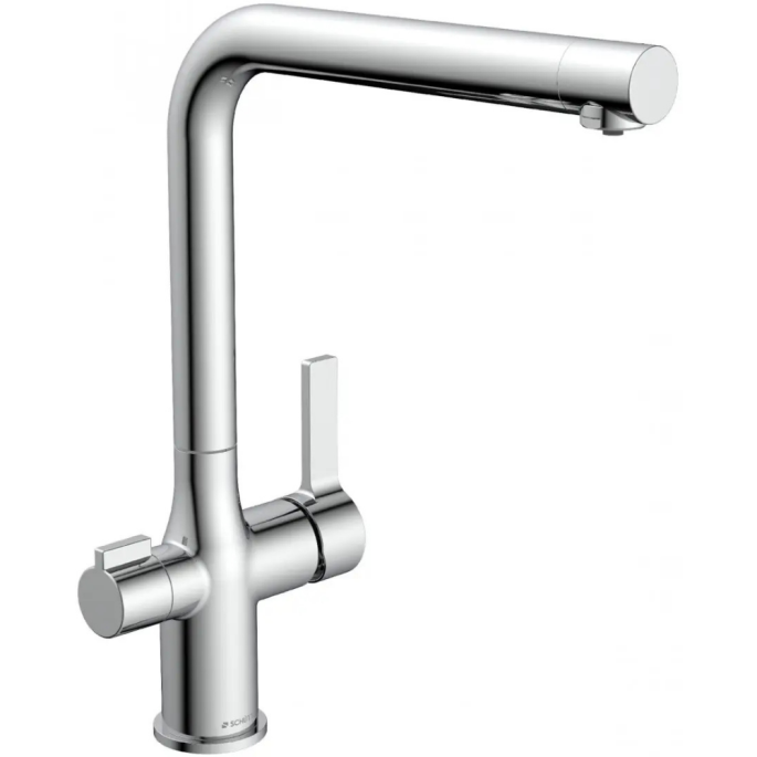 Mitigeur cuisine avec système de filtration Chromé - Schütte