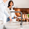 Mitigeur cuisine avec système de filtration Chromé - Schütte