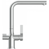 Mitigeur cuisine avec système de filtration Chromé - Schütte