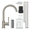 Mitigeur évier Basse pression - Inox - Schütte