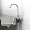Mitigeur évier Basse pression - Inox - Schütte