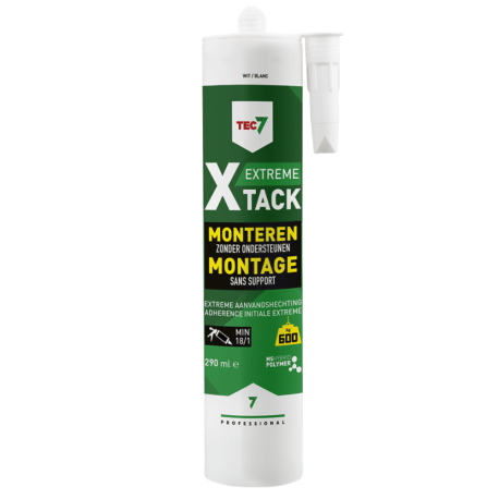 Cartouche X-TACK 290 ml blanc montage sans support TEC7 Novatech