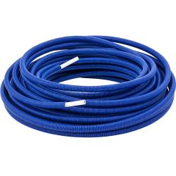 Couronne tube multicouche gainé bleu Ø 16 ou 20 x 2 mm par 50 M Couronne tube multicouche gainé bleu Ø 16 ou 20 x 2 mm par 50 M