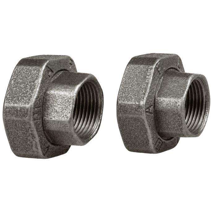 Raccords à visser 2" F à 1"1/4 F pour circulateur chauffage Thermador - Sac de 2 pièces