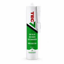 Cartouche TEC7 310 ml blanc pour coller, étancher et monter Novatech