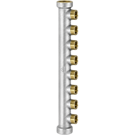 Collecteur monobloc simple 8 sorties mâles 3/4 RBM