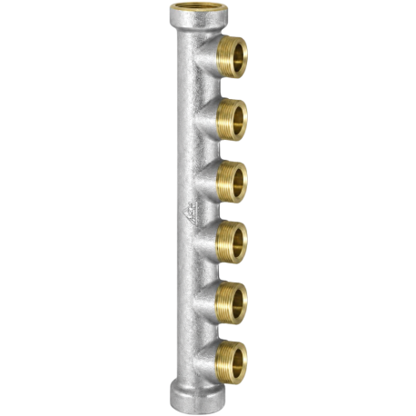 Collecteur monobloc simple 6 sorties mâles 3/4 RBM
