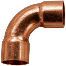 Courbe à souder 90° cuivre NF Thermador