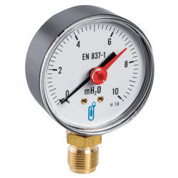 Hydromètre raccord radial Ø63 THERMADOR H10