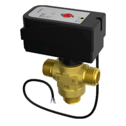 VANNE 3 VOIES MOTORISE AVEC SIGNAL KOSPEL POUR CHAUDIERE ELECTRIQUE