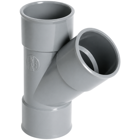 TE PVC 45° FF 40