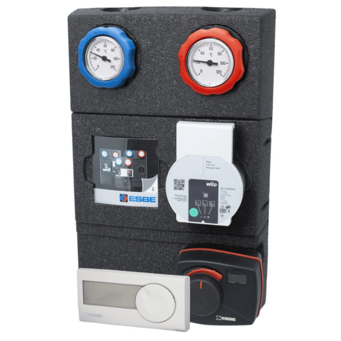 Groupe Hydraulique Régulé GRC141 DN25 Wilo 25/6 ESBE