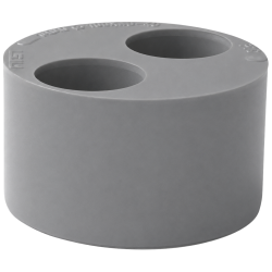 Tampon PVC avec réduction incorporée 100 x 40 x 40 First Plast