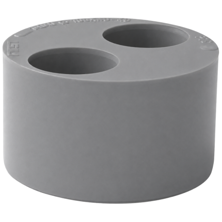 Tampon PVC avec réduction incorporée 100 x 40 x 40 First Plast