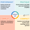 Kit départ groupe hydraulique avec collecteur pour chauffage central