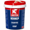 Filasse de lin avec dévidoir de mèche continue prête à l'emploi boîte 100g GRIFFON