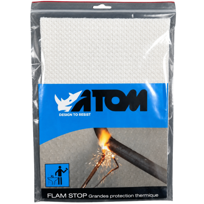 Bouclier thermique longue durée 20x27 en sachet individuel ATOM