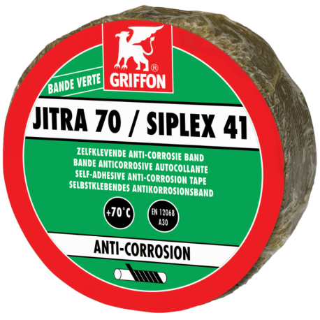 Bande adhésive grasse verte anti-corrosion Griffon