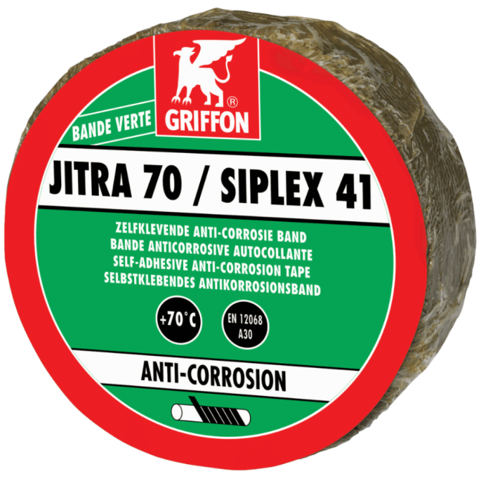 Bande adhésive grasse verte anti-corrosion Griffon