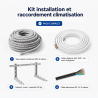 Kit installation et raccordement climatisation sol 3 mètres 1/4-1/2