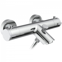 Mitigeur bain thermostatique - chromé - Schütte