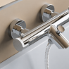 Mitigeur bain thermostatique - chromé - Schütte
