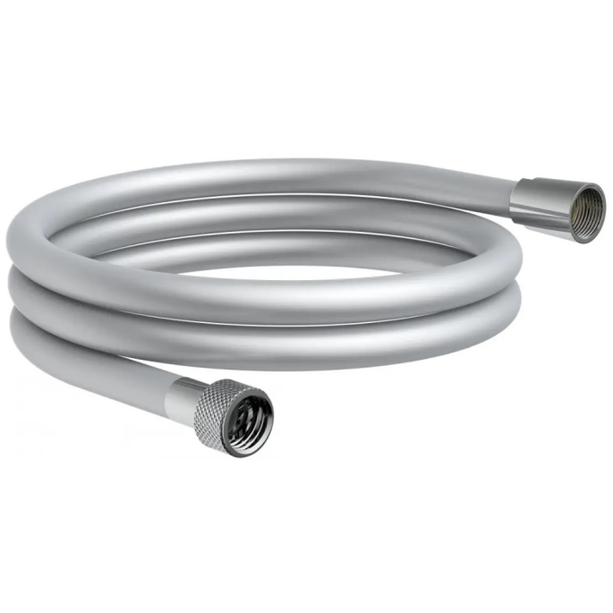 Flexible de douche lisse Anti torsion 150 cm - Argent - Schütte