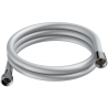 Flexible de douche lisse Anti torsion 150 cm - Argent - Schütte