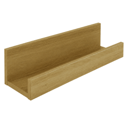 Tablette murale 45 cm - Chêne télémark - Azurlign Tablette murale 45 cm - Chêne télémark - Azurlign