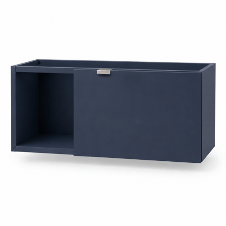 Meuble sous-vasque 61 cm – version porte à droite – Royal bleu mat - Azurlign