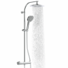Colonne de douche thermostatique - chrome - Schütte