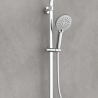 Colonne de douche thermostatique - chrome - Schütte